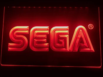 E054 Sega LED Neon Light Pasirašyti